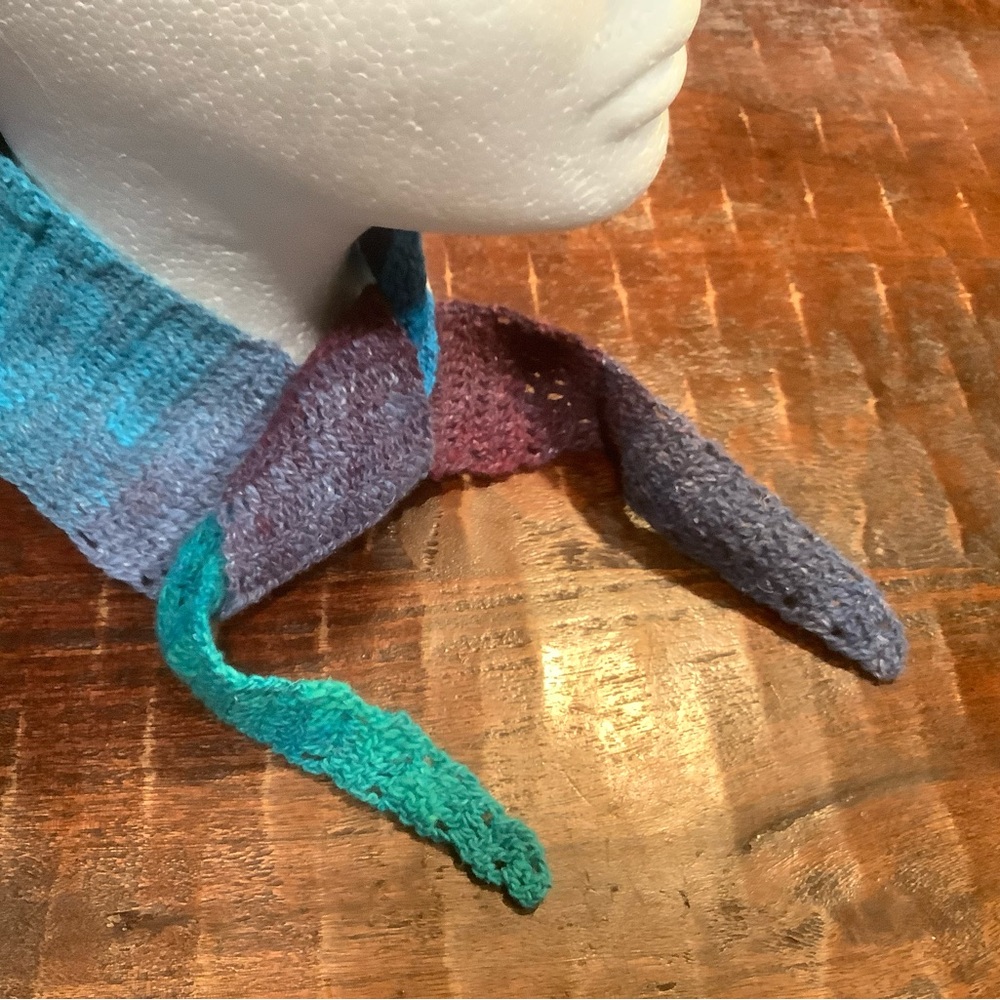 Multicolor Knit Scarf